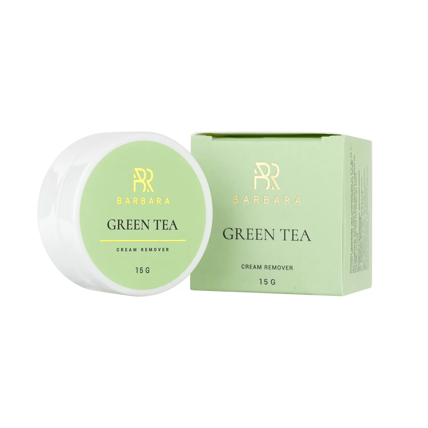 Produkt Barbara Creme Remover Green Tea Image